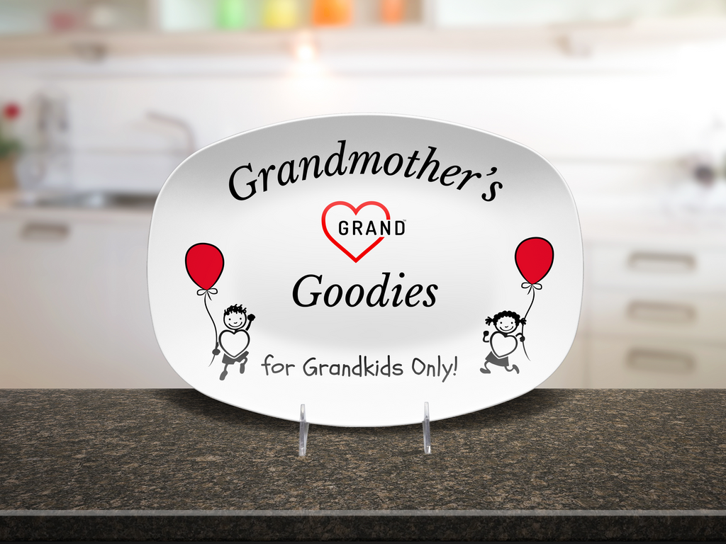 TEST-Personalizable Grandmother's Goodies Platter-for Grandkids Only!
