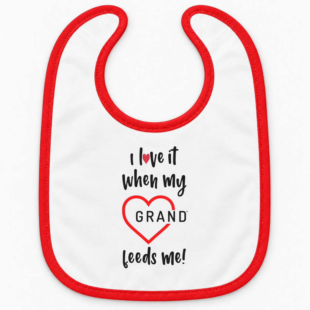 I love it When ... Baby Bib