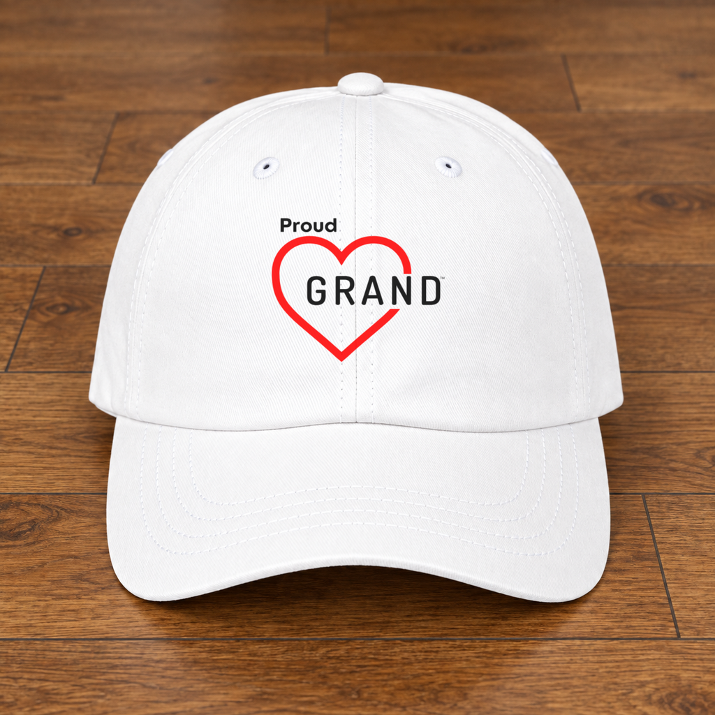Proud Grand™ Classic "once you're a Grand ... you'll understand® | Embroidered Classic Dad Cap