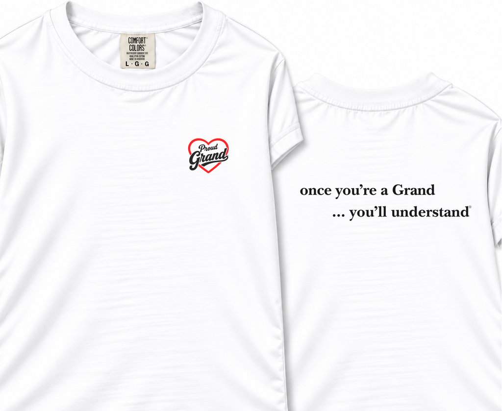 Proud Grand™ Signature Left Chest T-Shirt