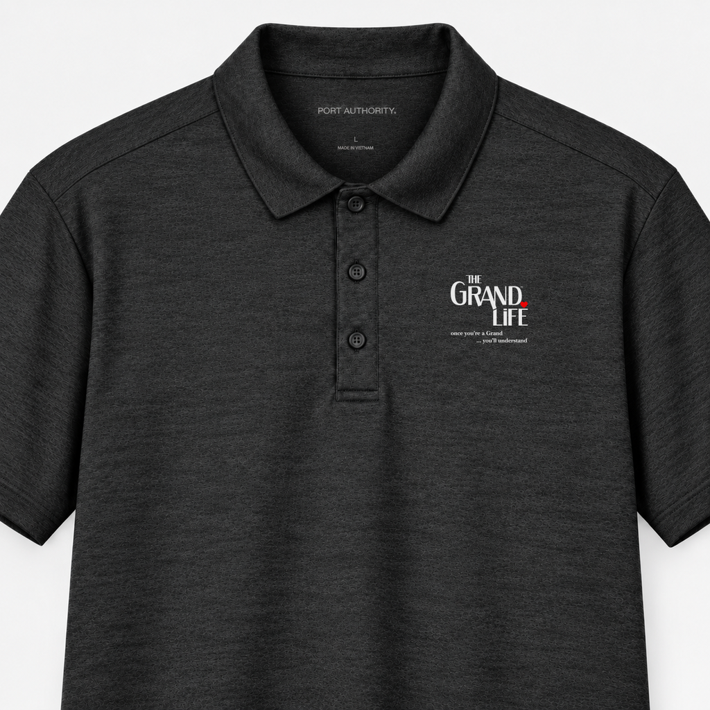 The Grand™ Life Mens Polo | Embroidered