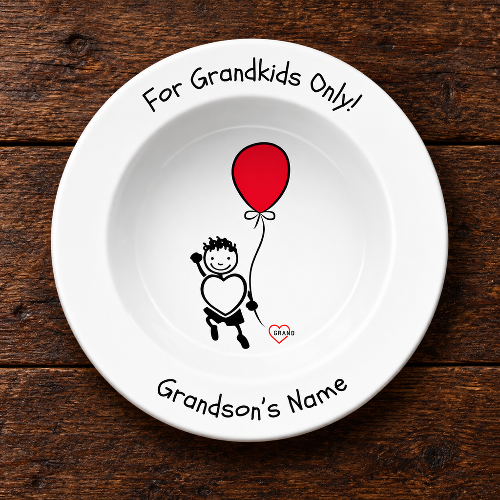 Personalized Name! |For Grandkids Only! Bowl