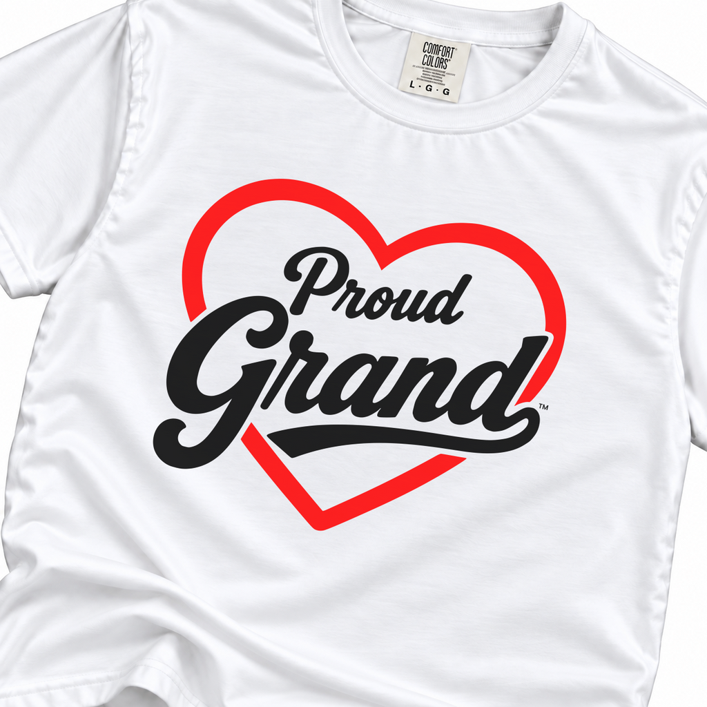 Proud Grand™ Signature T-Shirt | Front Design Only