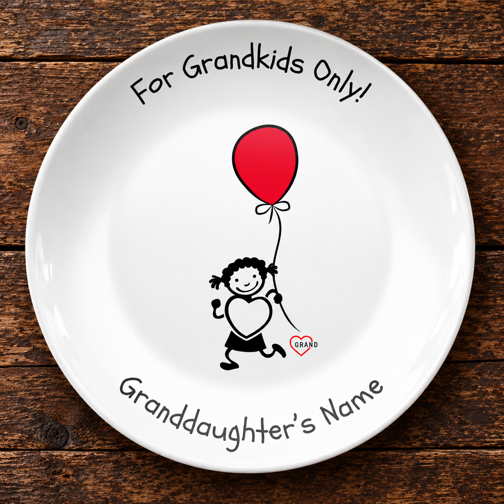 Personalized Name! |For Grandkids Only! Plate
