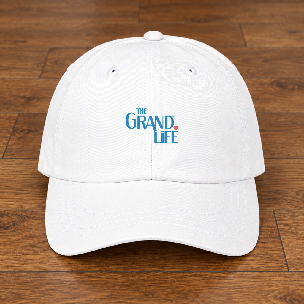 The Grand Life™-"once you're a Grand ... you'll understand® | Embroidered Classic Dad Cap