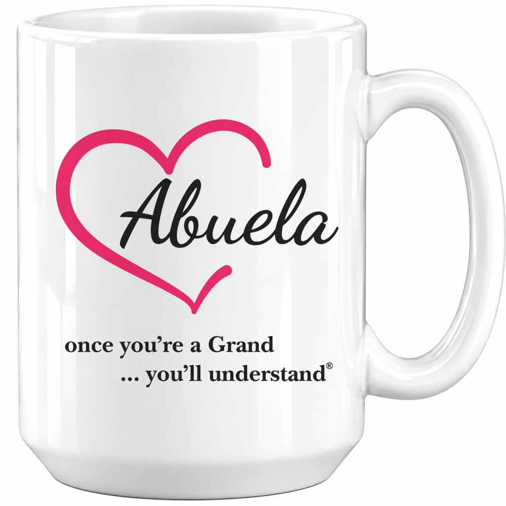 Personalized Name! |Grandmother Name Mug-Ola, Abuela, Nana, GiGi, and MORE!
