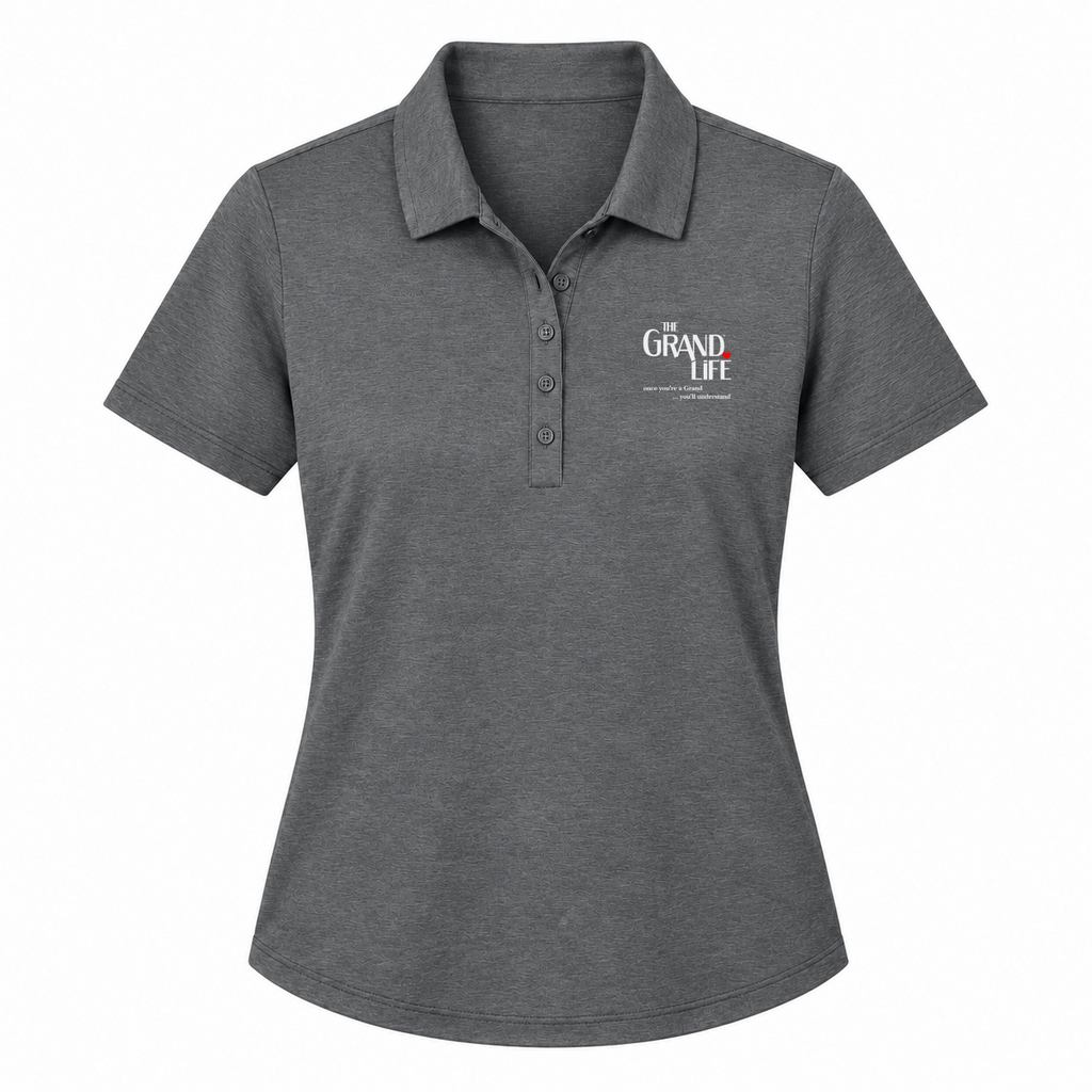 The Grand™ Life Ladies Polo|Embroidered