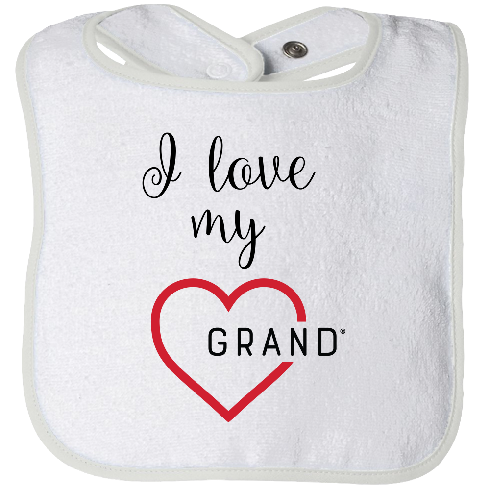 Grand Heart® - I Love My Grand Baby Bib