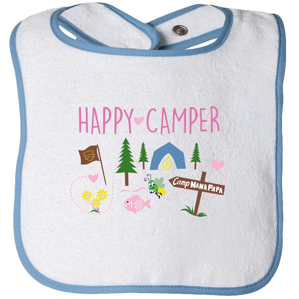 Grand Adventures™ -  Happy Camper Baby Bib