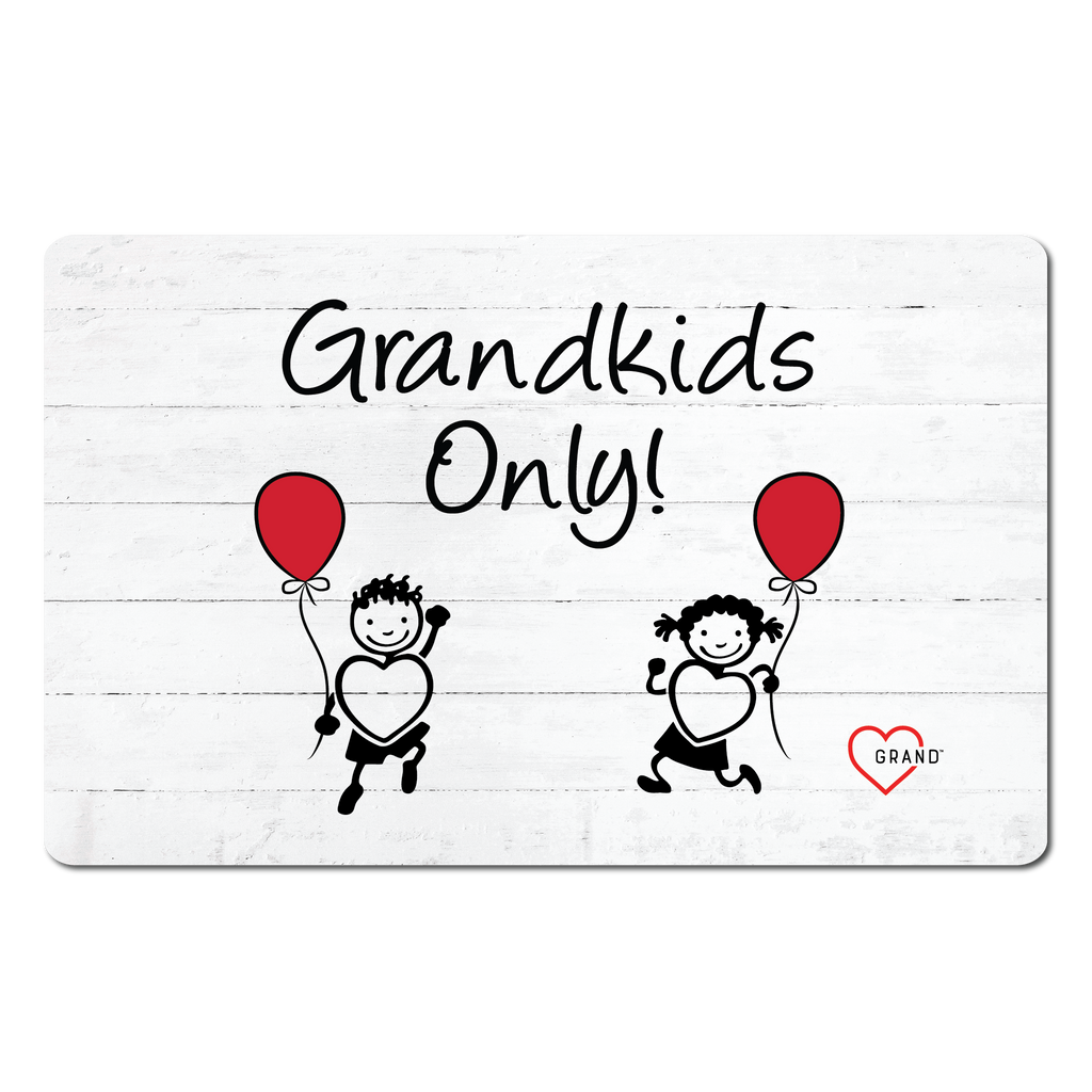 Grand Heart® - Grandkids Only Placemat