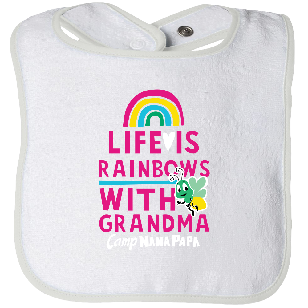 Grand Adventures™ - Life is Rainbows Baby Bib